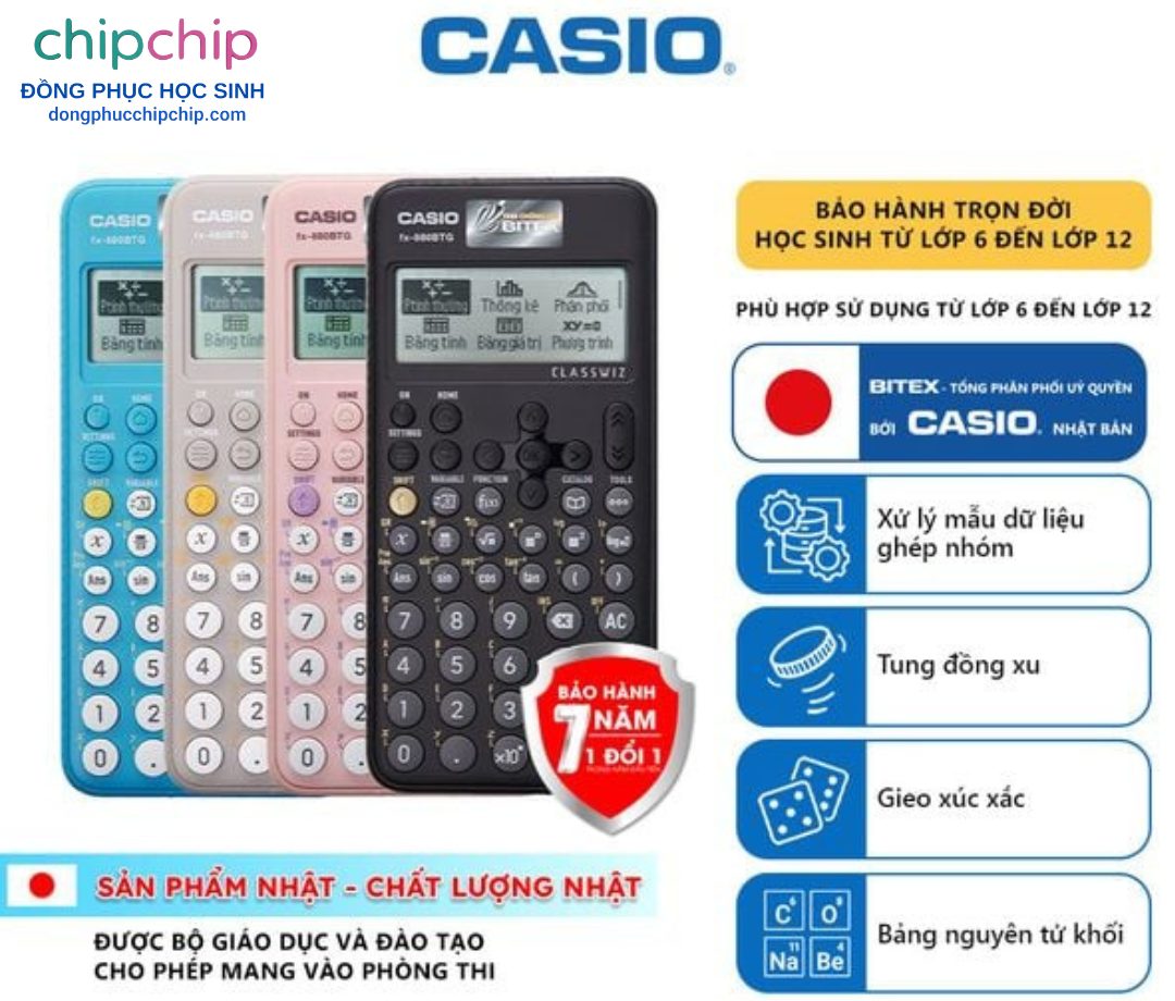 May tinh CASIO fx 880BTG